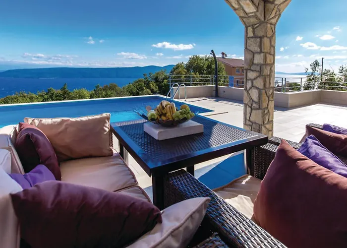 Villablu1 Doppelhaushaelfte Seaview, Pool